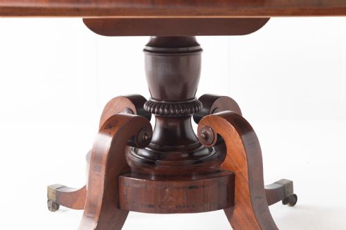19TH CENTURY REGENCY MAHOGANY LARGE CIRCULAR CENTRE TABLE - ADDITIONAL PHOTO 4
