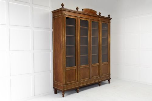 19TH CENTURY FRENCH MAHOGANY BOOKCASE - ADDITIONAL PHOTO 1