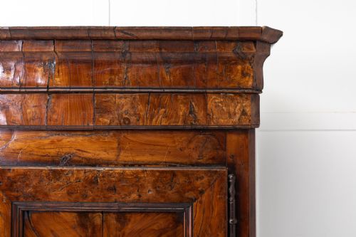 18TH CENTURY FRENCH YEW WOOD ARMOIRE - ADDITIONAL PHOTO 2