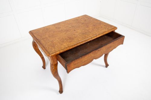 18TH CENTURY BURR ASH TABLE - ADDITIONAL PHOTO 1