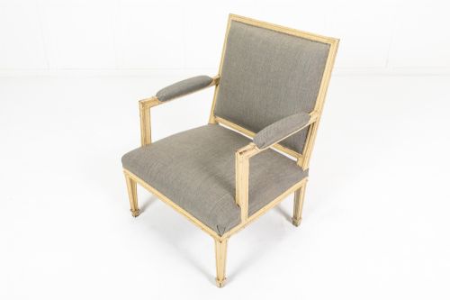 18TH CENTURY FRENCH ARMCHAIR BY CHARLES FRANOIS NORMAND - ADDITIONAL PHOTO 2