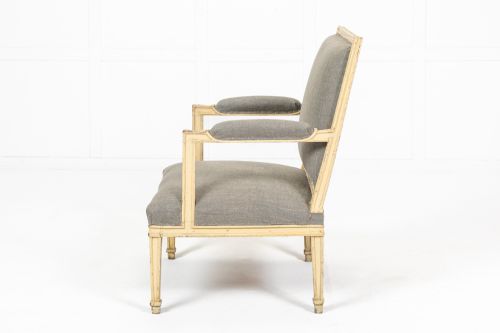 18TH CENTURY FRENCH ARMCHAIR BY CHARLES FRANOIS NORMAND - ADDITIONAL PHOTO 4