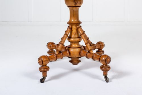 19TH CENTURY FRENCH CHERRYWOOD AND PINE OCTAGONAL CENTRE TABLE - ADDITIONAL PHOTO 3