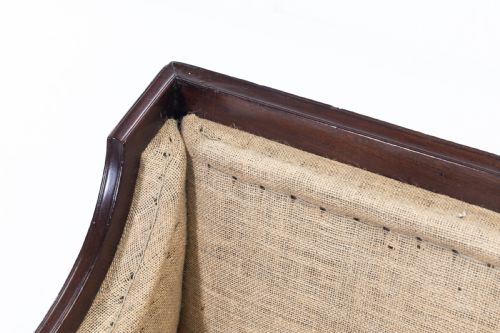 19TH CENTURY ENGLISH REGENCY MAHOGANY SOFA - ADDITIONAL PHOTO 6