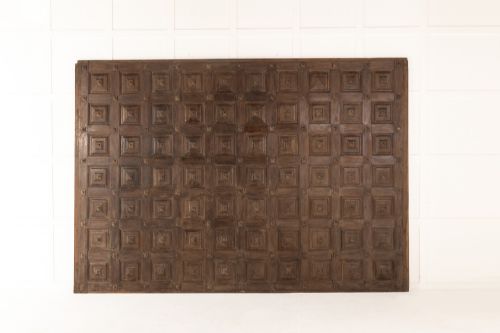 HUGE 18TH CENTURY SPANISH WOOD PANEL - ADDITIONAL PHOTO 1