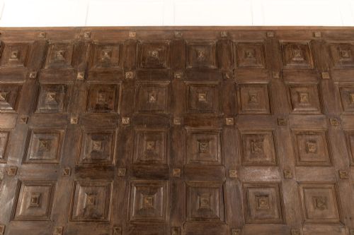 HUGE 18TH CENTURY SPANISH WOOD PANEL - ADDITIONAL PHOTO 3