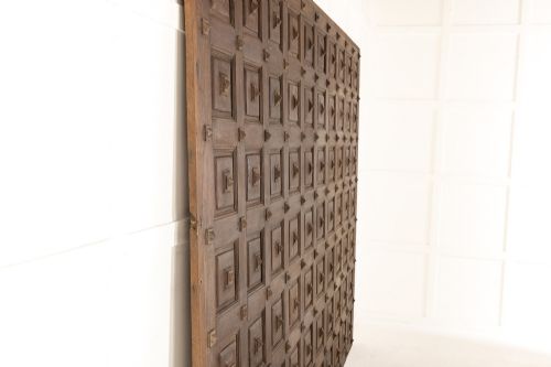 HUGE 18TH CENTURY SPANISH WOOD PANEL - ADDITIONAL PHOTO 5