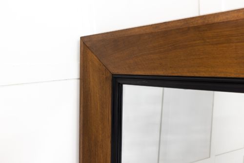PAIR OF 19TH CENTURY FRENCH OAK MIRRORS - ADDITIONAL PHOTO 3