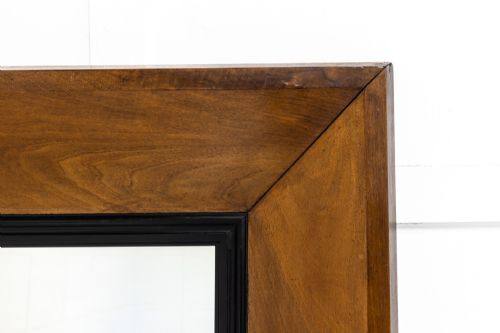 PAIR OF 19TH CENTURY FRENCH OAK MIRRORS - ADDITIONAL PHOTO 4