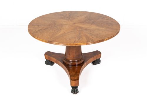 19th century french walnut centre table - CATEGORY: ANTIQUE TABLES - DATED 19TH CENTURY