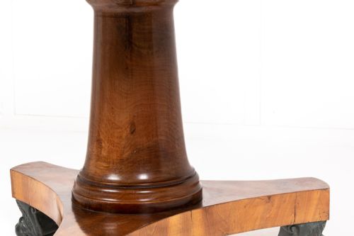 19TH CENTURY FRENCH WALNUT CENTRE TABLE - ADDITIONAL PHOTO 1