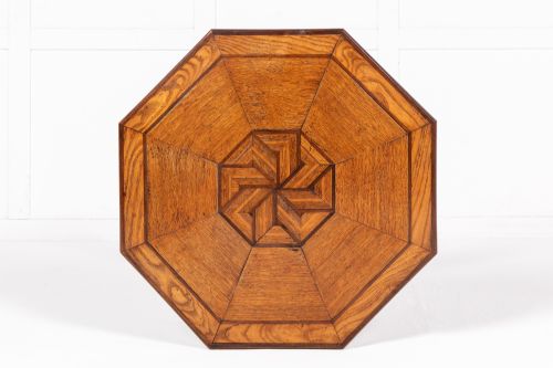 19TH CENTURY FRENCH OAK OCCASIONAL TABLE - ADDITIONAL PHOTO 4