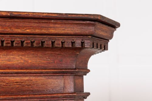 18TH CENTURY ENGLISH GEORGE III OAK CHEST ON CHEST - ADDITIONAL PHOTO 5