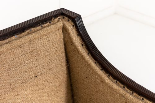 19TH CENTURY ENGLISH MAHOGANY SOFA - ADDITIONAL PHOTO 5