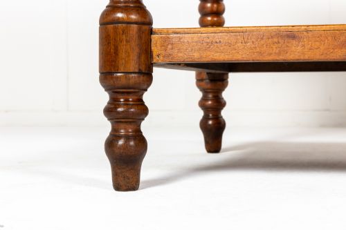 LARGE 19TH CENTURY FRENCH WALNUT DRAPERS TABLE - ADDITIONAL PHOTO 2
