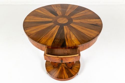 19TH CENTURY ITALIAN OLIVE AND WALNUT OCCASIONAL TABLE - ADDITIONAL PHOTO 3