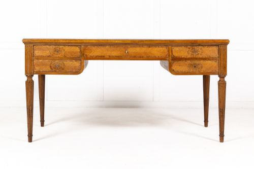 1930S FRENCH WALNUT BUREAU PLAT - ADDITIONAL PHOTO 2