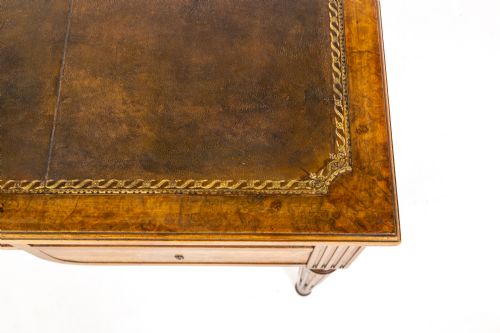 1930S FRENCH WALNUT BUREAU PLAT - ADDITIONAL PHOTO 5