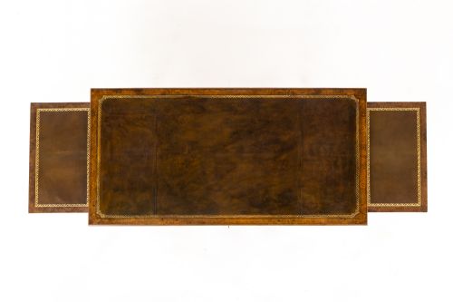 1930S FRENCH WALNUT BUREAU PLAT - ADDITIONAL PHOTO 8