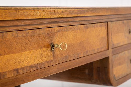 1930S FRENCH WALNUT BUREAU PLAT - ADDITIONAL PHOTO 9