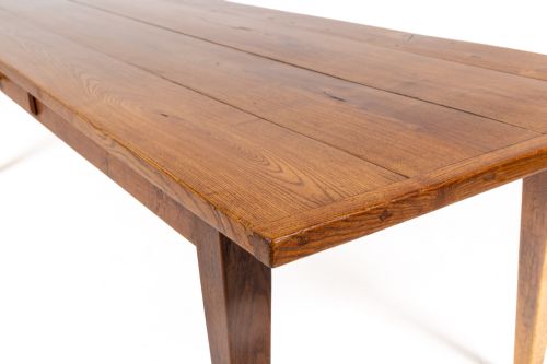 EARLY 19TH CENTURY FRENCH ELM FARMHOUSE TABLE - ADDITIONAL PHOTO 5