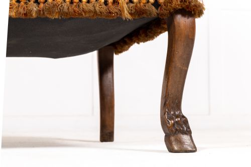 19TH CENTURY FRENCH WALNUT TAPESTRY SOFA - ADDITIONAL PHOTO 3