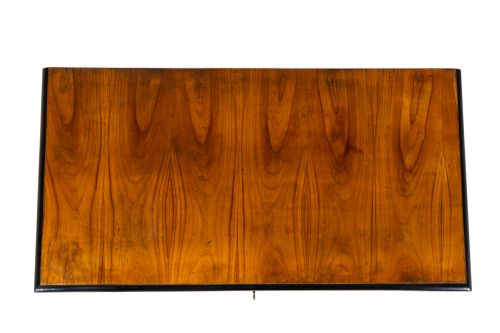 19TH CENTURY BIEDERMEIER CHERRYWOOD CHEST OF DRAWERS - ADDITIONAL PHOTO 4