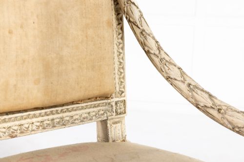 PAIR OF LOUIS XVI ARMCHAIRS - ADDITIONAL PHOTO 6