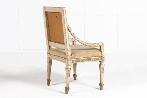 PAIR OF LOUIS XVI ARMCHAIRS - ADDITIONAL PHOTO 7