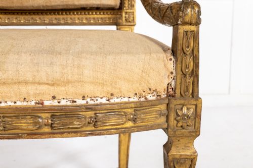 PAIR OF LOUIS XVI ARMCHAIRS - ADDITIONAL PHOTO 11