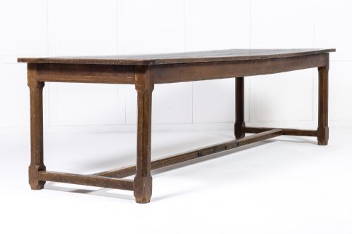 18th century oak farmhouse table - CATEGORY: ANTIQUE TABLES - DATED 18TH CENTURY