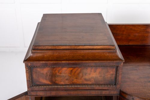 LATE GEORGE IVEARLY WILLIAM IV MAHOGANY PEDESTAL SIDEBOARD - ADDITIONAL PHOTO 2