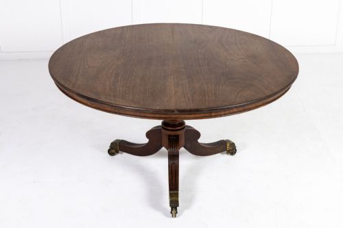 LATE REGENCY MAHOGANY CENTRE TABLE - ADDITIONAL PHOTO 1