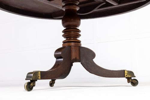 LATE REGENCY MAHOGANY CENTRE TABLE - ADDITIONAL PHOTO 2