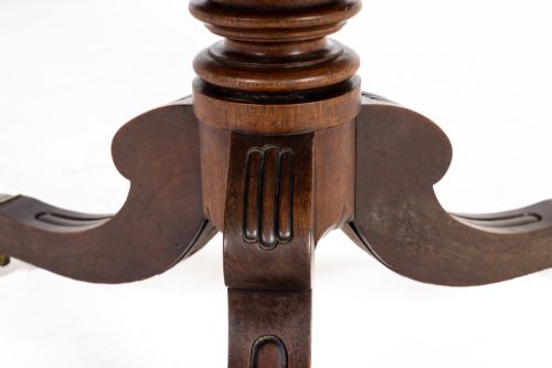 LATE REGENCY MAHOGANY CENTRE TABLE - ADDITIONAL PHOTO 5