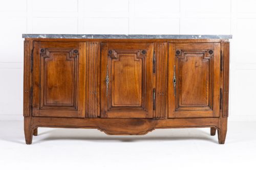 french louis xvi late 18th century walnut enfilade - CATEGORY: ANTIQUE SIDEBOARDS - DATED 18TH CENTURY
