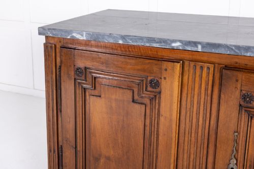 FRENCH LOUIS XVI LATE 18TH CENTURY WALNUT ENFILADE - ADDITIONAL PHOTO 1
