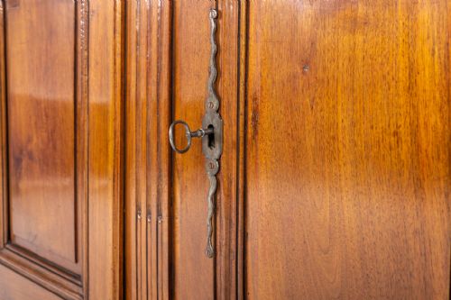FRENCH LOUIS XVI LATE 18TH CENTURY WALNUT ENFILADE - ADDITIONAL PHOTO 2