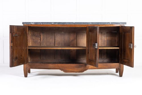 FRENCH LOUIS XVI LATE 18TH CENTURY WALNUT ENFILADE - ADDITIONAL PHOTO 6
