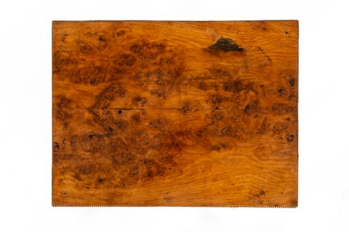19TH CENTURY ENGLISH YEW SIDE TABLE - ADDITIONAL PHOTO 1