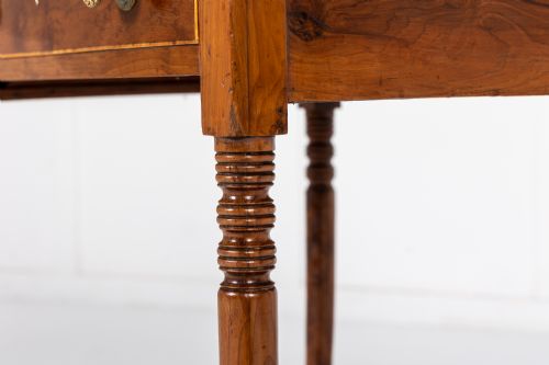 19TH CENTURY ENGLISH YEW SIDE TABLE - ADDITIONAL PHOTO 3