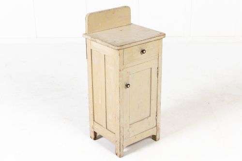 PAIR OF 19TH CENTURY PAINTED POT CABINETS - ADDITIONAL PHOTO 3