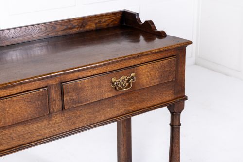 18TH CENTURY ENGLISH OAK DRESSER BASE - ADDITIONAL PHOTO 1