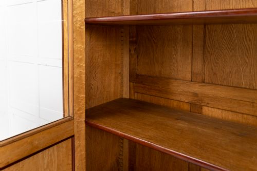 PAIR OF 19TH CENTURY FRENCH BURR MAPLE BOOKCASESDISPLAY CABINETS - ADDITIONAL PHOTO 7