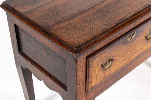 18TH CENTURY GEORGE III ENGLISH OAK DRESSER BASE - ADDITIONAL PHOTO 5