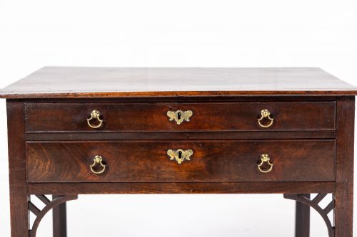 ENGLISH GEORGE III MAHOGANY OCCASIONAL TABLE - ADDITIONAL PHOTO 3