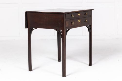 ENGLISH GEORGE III MAHOGANY OCCASIONAL TABLE - ADDITIONAL PHOTO 6