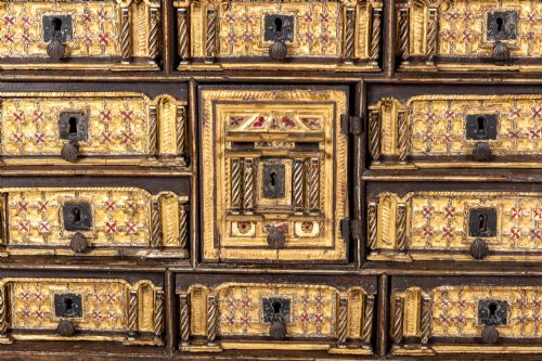 17TH CENTURY SPANISH BARGUEO VARGAS CABINET - ADDITIONAL PHOTO 5