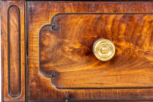 LATE REGENCY PERIOD MAHOGANY SECRETAIRE BOOKCASE CIRCA 182530 - ADDITIONAL PHOTO 8