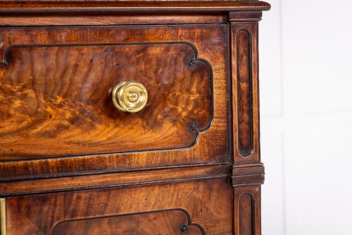 LATE REGENCY PERIOD MAHOGANY SECRETAIRE BOOKCASE CIRCA 182530 - ADDITIONAL PHOTO 10